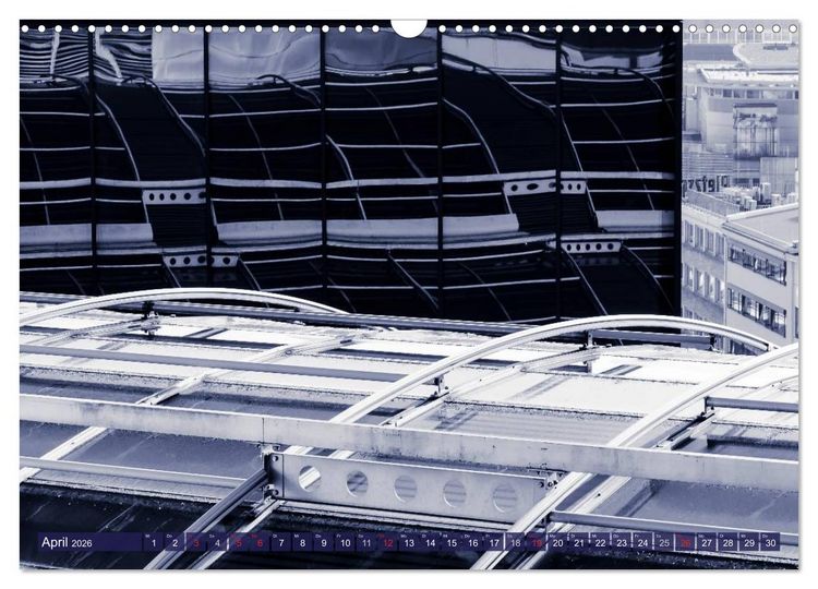 Produktbild: Abstrakte Architektur (Wandkalender 2026 DIN A3 quer), CALVENDO Monatskalender