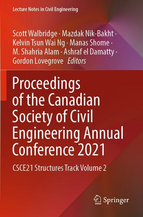 Produktbild: Proceedings of the Canadian Society of Civil Engineering Annual Conference 2021