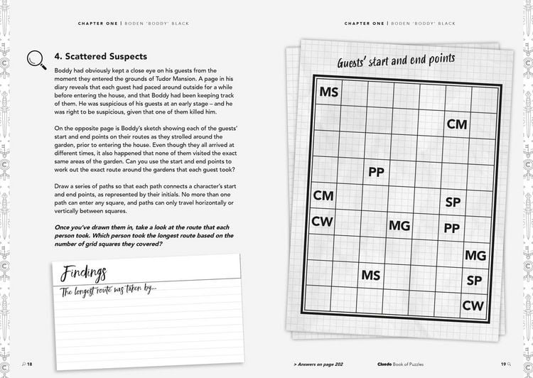 Produktbild: Cluedo Book of Puzzles