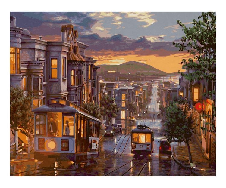 Produktbild: MNZ - Abendstimmung in San Francisco