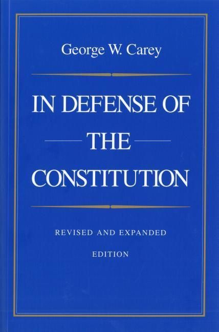 Produktbild: In Defense of the Constitution