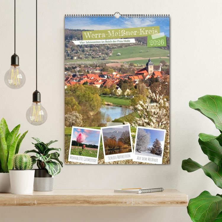 Produktbild: Werra-Mei&szlig;ner-Kreis (Wandkalender 2026 DIN A2 hoch), CALVENDO Monatskalender