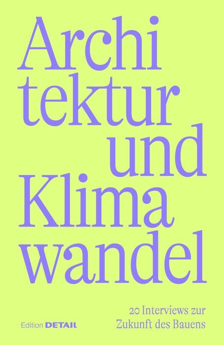Produktbild: Architektur und Klimawandel