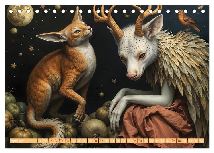 Produktbild: Unerkl&auml;rlich (Tischkalender 2026 DIN A5 quer), CALVENDO Monatskalender