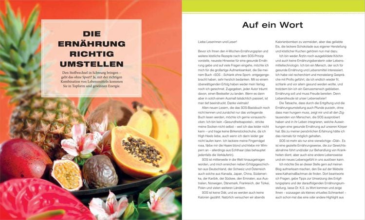Produktbild: SOS Schlank ohne Sport - Das Kochbuch
