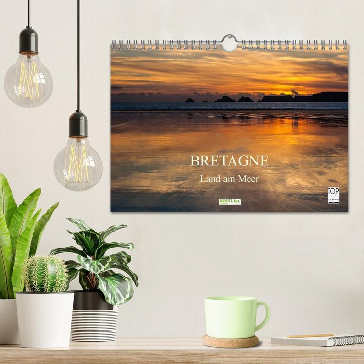Produktbild: Bretagne - Land am Meer (Wandkalender 2026 DIN A4 quer), CALVENDO Monatskalender