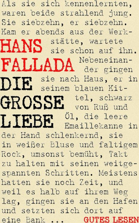 Die große Liebe