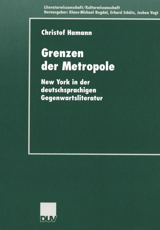 Produktbild: Grenzen der Metropole