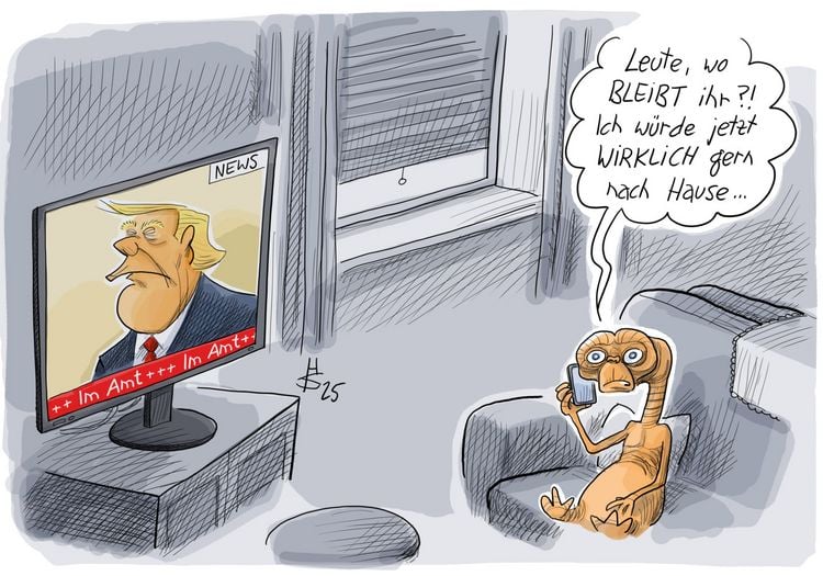 Produktbild: Der Triumphator - Cartoons des Jahres 2025