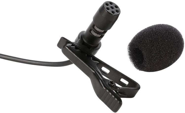 Produktbild: Ansteck Sprach-Mikrofon IK Multimedia MIC LAV &Uuml;bertragungsart (Details):Kabelgebunden inkl. Klammer, inkl. Windschutz