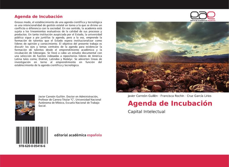 Produktbild: Agenda de Incubaci&oacute;n