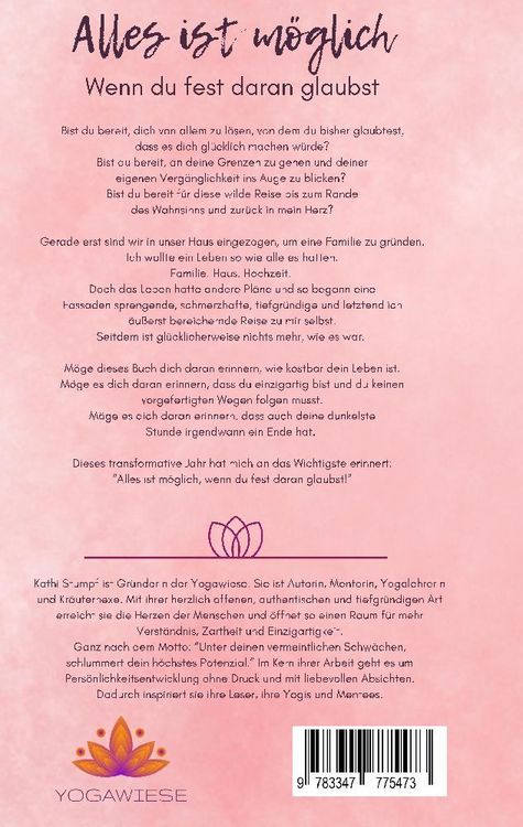 Produktbild: Alles ist m&ouml;glich &hellip; &hellip; wenn du fest daran glaubst!
