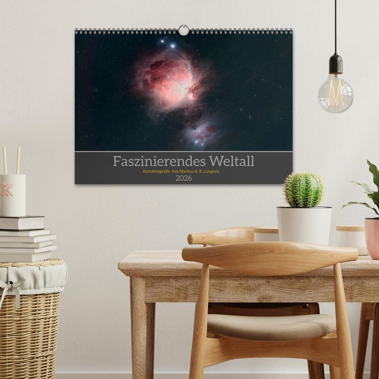 Produktbild: Faszinierendes Weltall (Wandkalender 2026 DIN A3 quer), CALVENDO Monatskalender