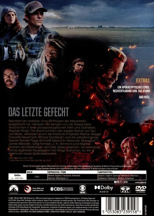 Produktbild: The Stand: Die komplette Serie [3 DVDs]