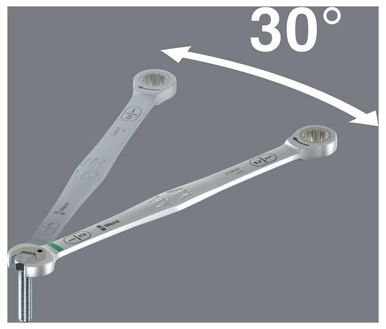 Produktbild: Wera 05020357001 6007 Joker Ring-Maulschl&uuml;ssel Schl&uuml;sselweite (Metrisch) 14mm