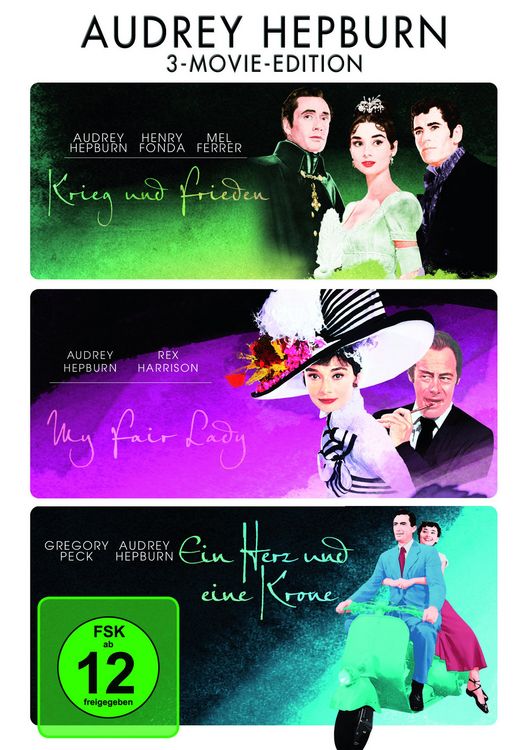 Produktbild: Audrey Hepburn - 3-Movie-Edition [3 DVDs]
