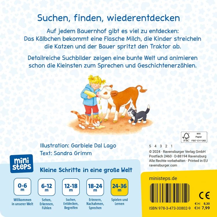 Produktbild: Ministeps: Wir entdecken den Bauernhof