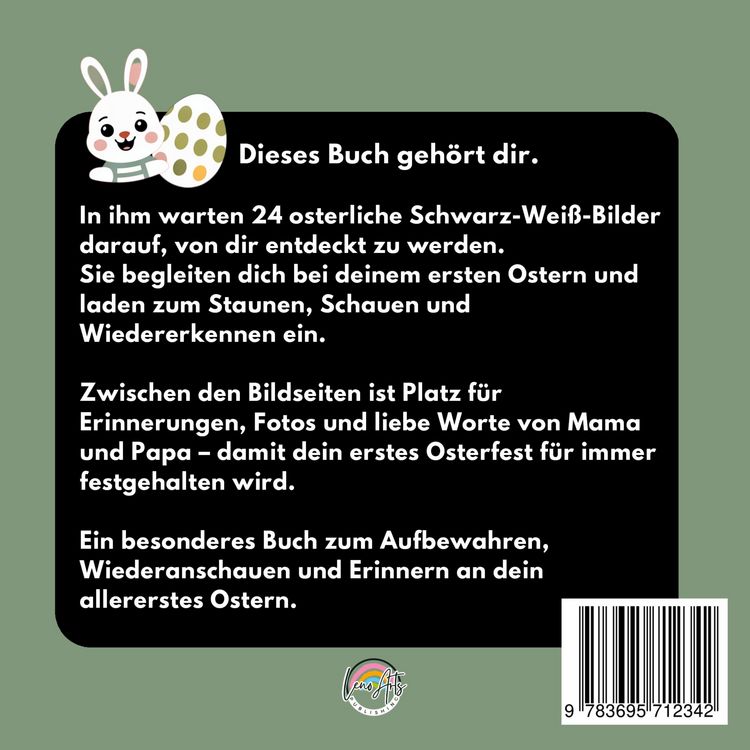 Produktbild: Kontrastbuch f&uuml;r Babys: Mein erstes Ostergeschenk