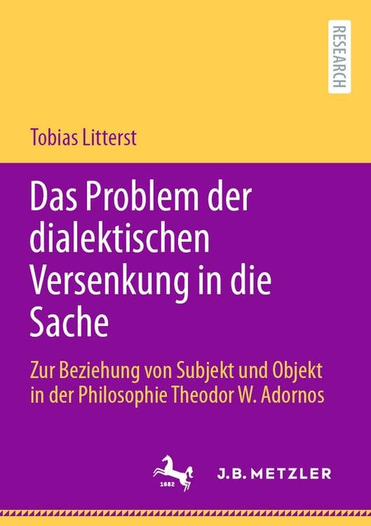 Produktbild: Das Problem der dialektischen Versenkung in die Sache