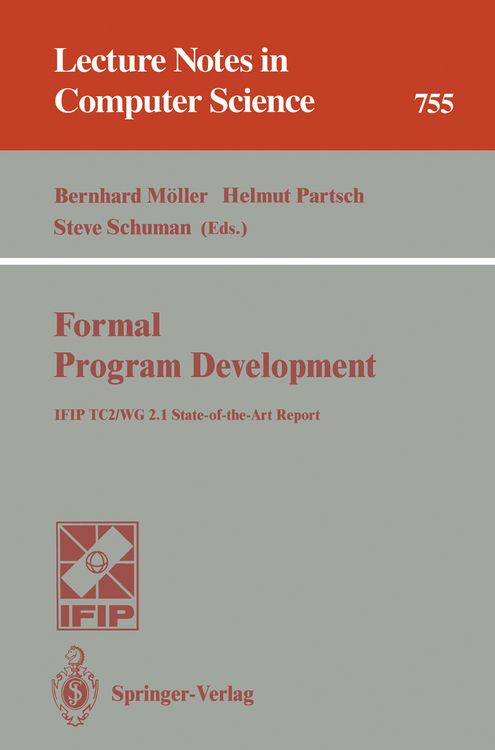 Produktbild: Formal Program Development