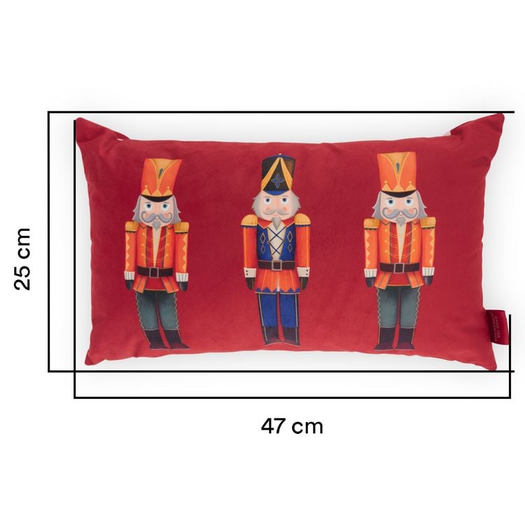 Produktbild: Kissen Nussknacker 50 cm x 30 cm