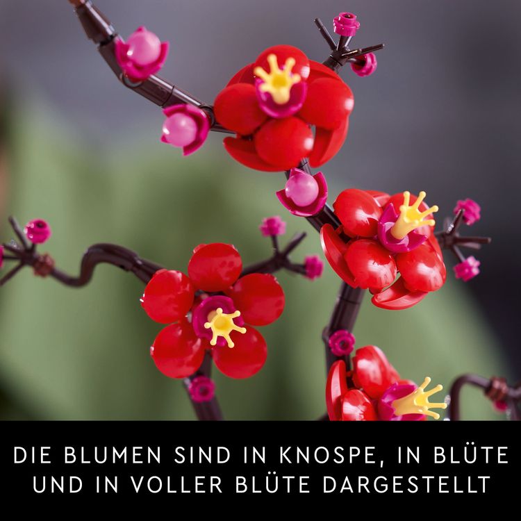 LEGO Botanicals Pflaumenblüte - Kunstpflanzen für Erwachsene 10369