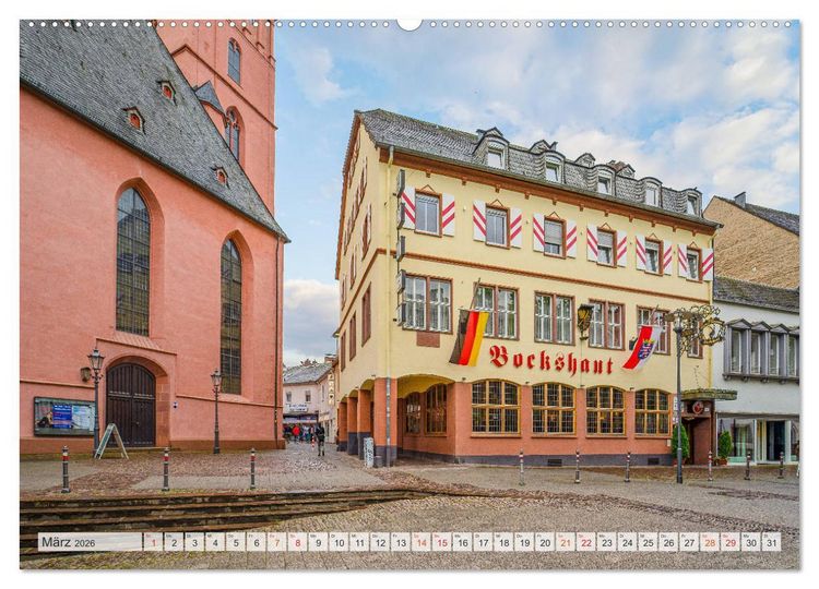 Produktbild: Darmstadt Stadtansichten (Wandkalender 2026 DIN A2 quer), CALVENDO Monatskalender