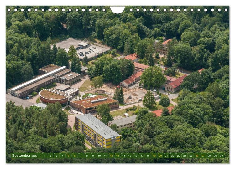 Produktbild: Eberswalde in Luftbildern (Wandkalender 2026 DIN A4 quer), CALVENDO Monatskalender