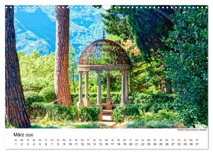 Produktbild: Highlights am Golf von Neapel (Wandkalender 2026 DIN A3 quer), CALVENDO Monatskalender