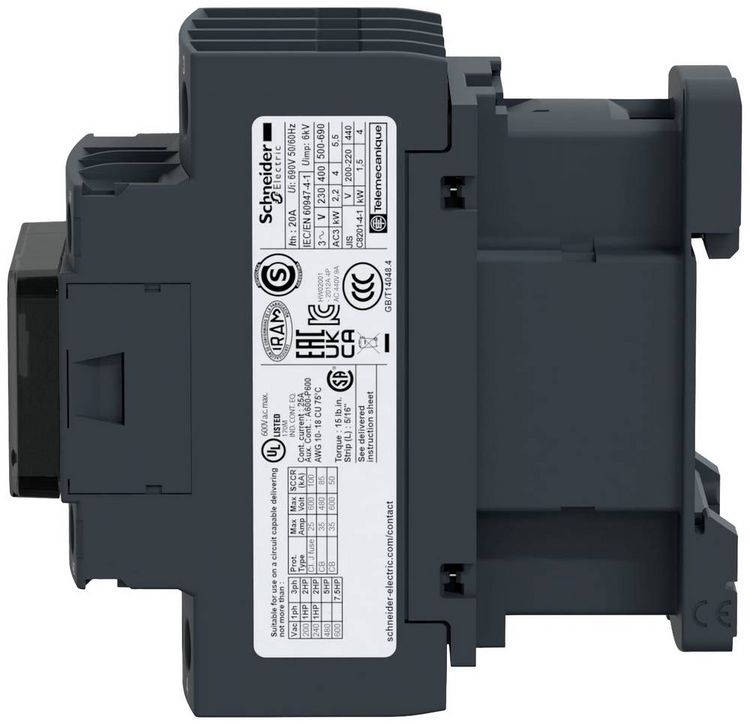 Produktbild: Schneider Electric LC1D098P7 Leistungssch&uuml;tz 1St.