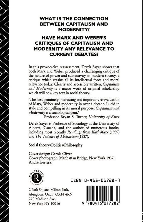 Produktbild: Capitalism and Modernity