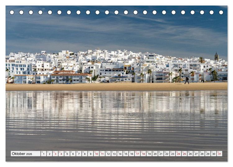 Produktbild: Andalusiens weisse D&ouml;rfer (Tischkalender 2026 DIN A5 quer), CALVENDO Monatskalender