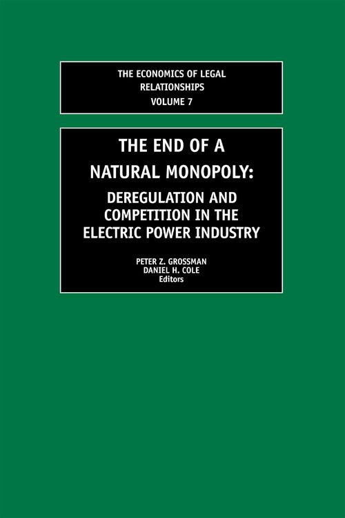 Produktbild: The End of a Natural Monopoly