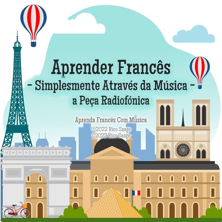 Produktbild: Aprender Franc&ecirc;s - Simplesmente Atrav&eacute;s da M&uacute;sica - a Pe&ccedil;a Radiof&oacute;nica