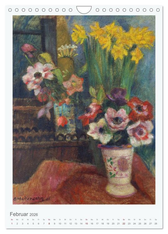 Produktbild: Blumenstr&auml;u&szlig;e - Bl&uuml;tenpracht und Blumenfreuden (Wandkalender 2026 DIN A4 hoch), CALVENDO Monatskalender