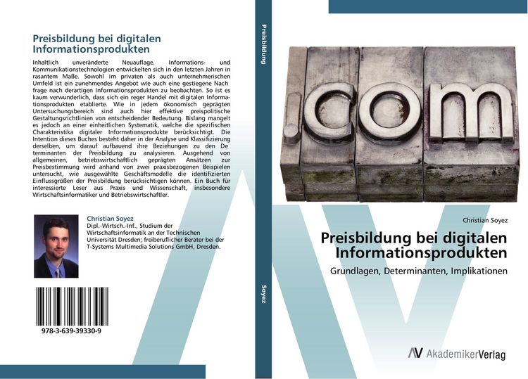 Produktbild: Preisbildung bei digitalen Informationsprodukten