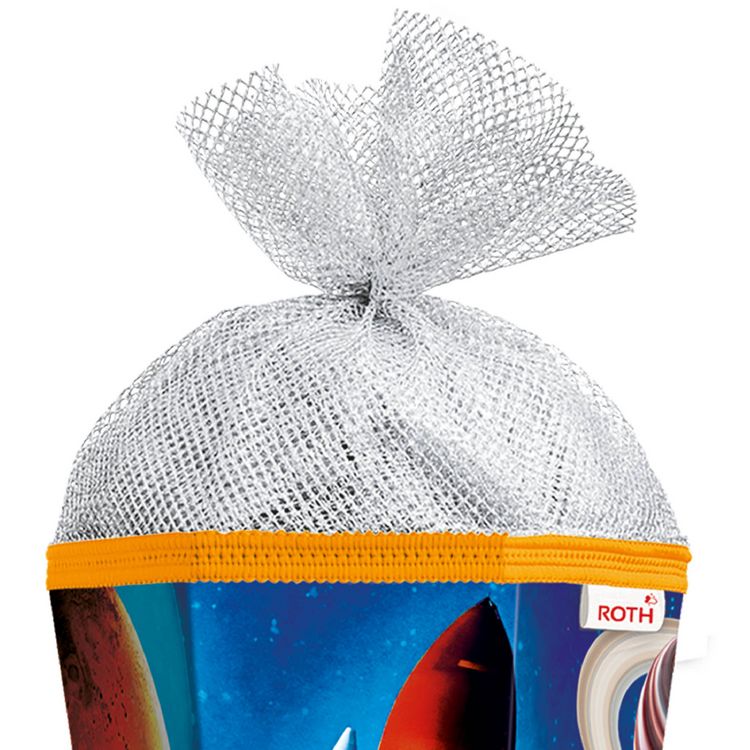 Produktbild: Motivschult&uuml;te, Weltraum, 85cm, Silbert&uuml;ll
