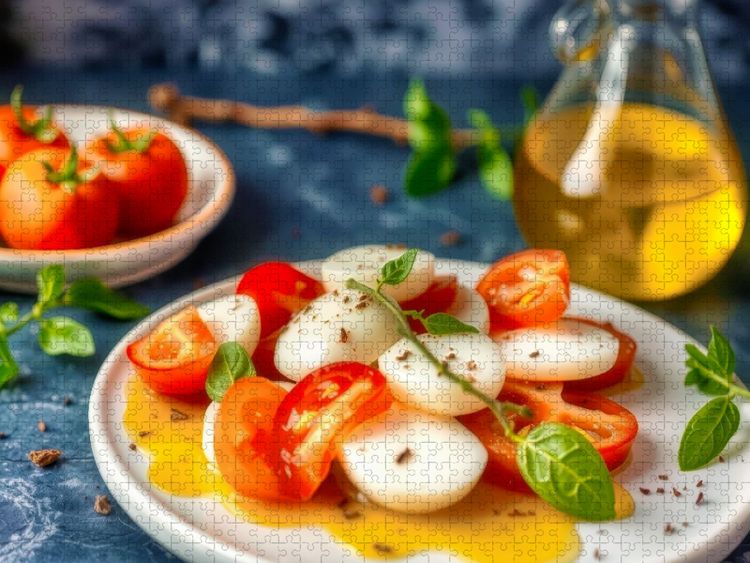 Produktbild: CALVENDO Puzzle Nat&uuml;rlich. Mediterran. Unwiderstehlich. | 1000 Teile Lege-Gr&ouml;&szlig;e 64x48cm Foto-Puzzle f&uuml;r gl&uuml;ckliche Stunden