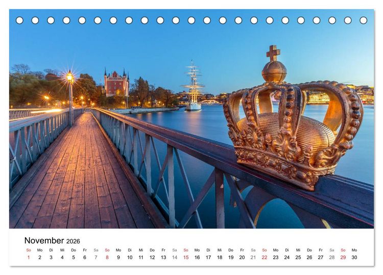 Produktbild: Europa im sch&ouml;nsten Licht (Tischkalender 2026 DIN A5 quer), CALVENDO Monatskalender