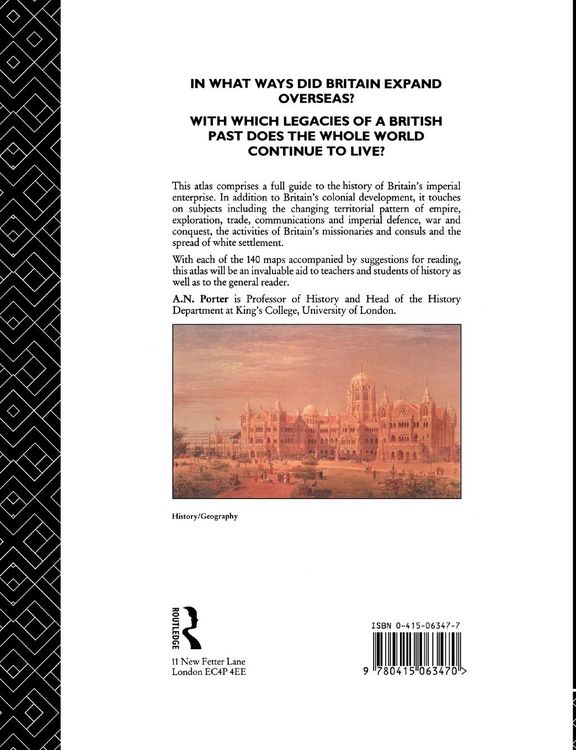 Produktbild: Atlas of British Overseas Expansion