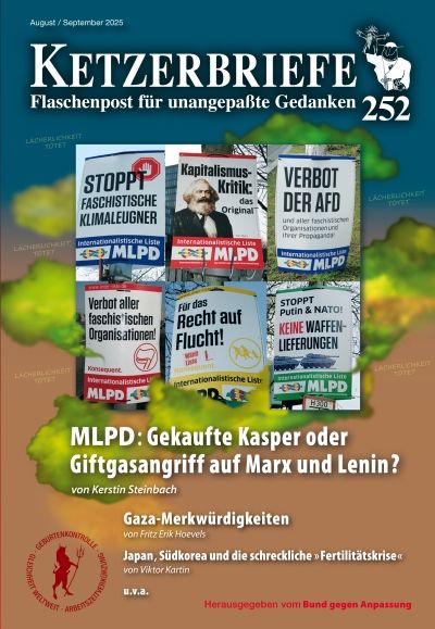 Produktbild: MLPD: Gekaufte Kasper oder Giftgasangriff auf Marx und Lenin?