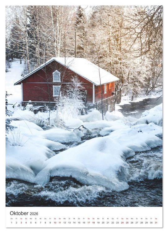 Produktbild: Finnland - Ein faszinierendes Land im Norden. (hochwertiger Premium Wandkalender 2026 DIN A2 hoch), Kunstdruck in Hochglanz