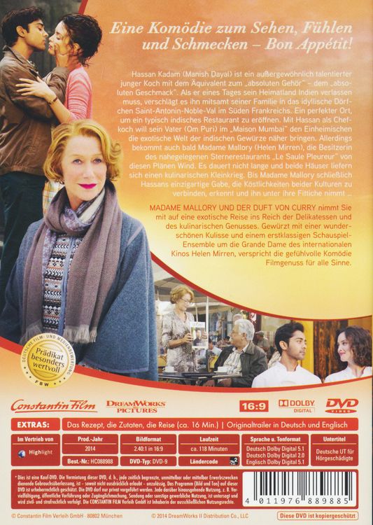 Produktbild: Madame Mallory und der Duft von Curry