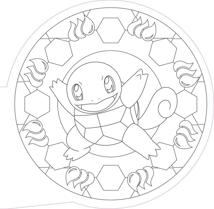 Produktbild: Pok&eacute;mon Activity-Buch: Mandala-Malspa&szlig;