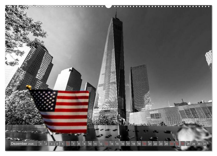 Produktbild: New York City - Color Glam Edition (hochwertiger Premium Wandkalender 2026 DIN A2 quer), Kunstdruck in Hochglanz