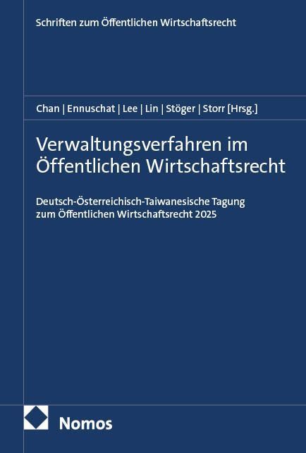 Produktbild: Verwaltungsverfahren im &Ouml;ffentlichen Wirtschaftsrecht