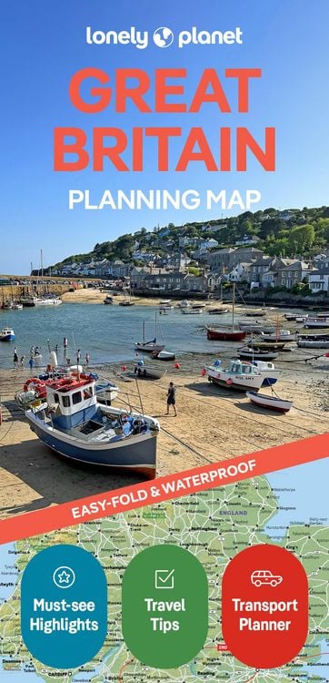 Produktbild: Lonely Planet Great Britain Planning Map