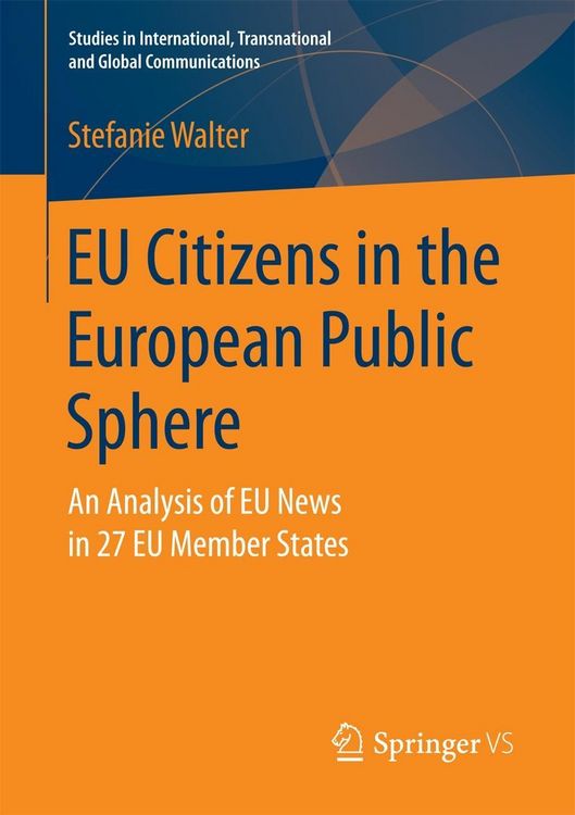 Produktbild: EU Citizens in the European Public Sphere