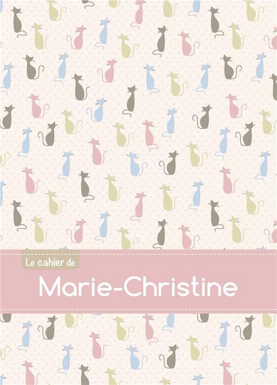 Produktbild: Cahier marie christine
