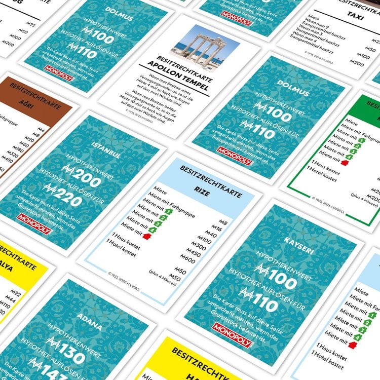 Produktbild: Monopoly T&uuml;rkei Edition / T&uuml;rkiye S&uuml;r&uuml;m&uuml;